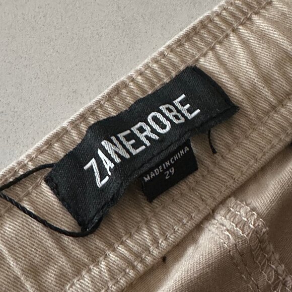 ZANEROBE SURESHOT JOGGER IN SANDSTONE (KHAKI) - Picture 5 of 5